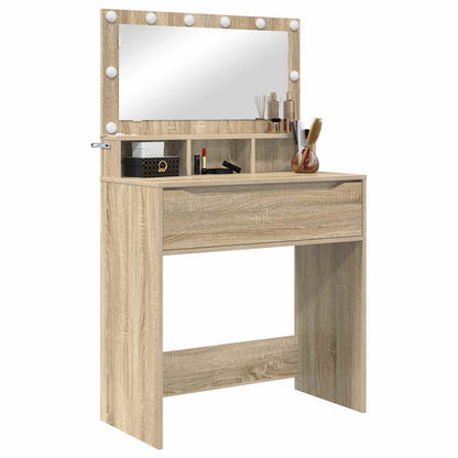 Toaletní Stolky Do Ložnice Sonoma Dub 80 X 39,6 X 135 Cm