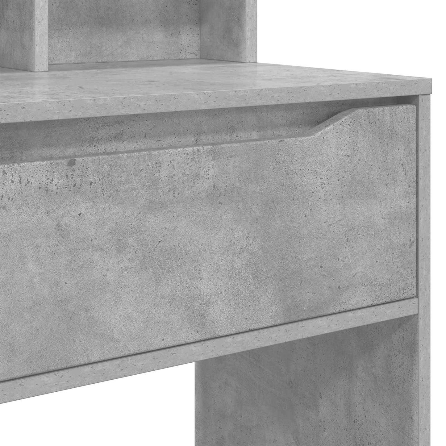 Toaletní Stolky Do Ložnice Betonově Šedá 80 X 39,6 X 135 Cm