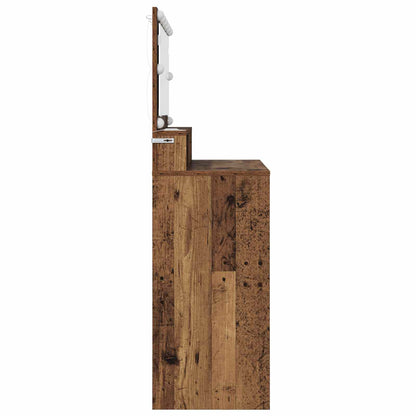 Toaletní Stolky Do Ložnice Staré Dřevo 80 X 39,6 X 135 Cm