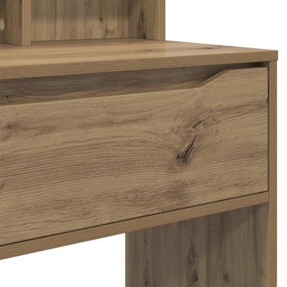 Toaletní Stolky Do Ložnice Artisanový Dub 80 X 39,6 X 135 Cm