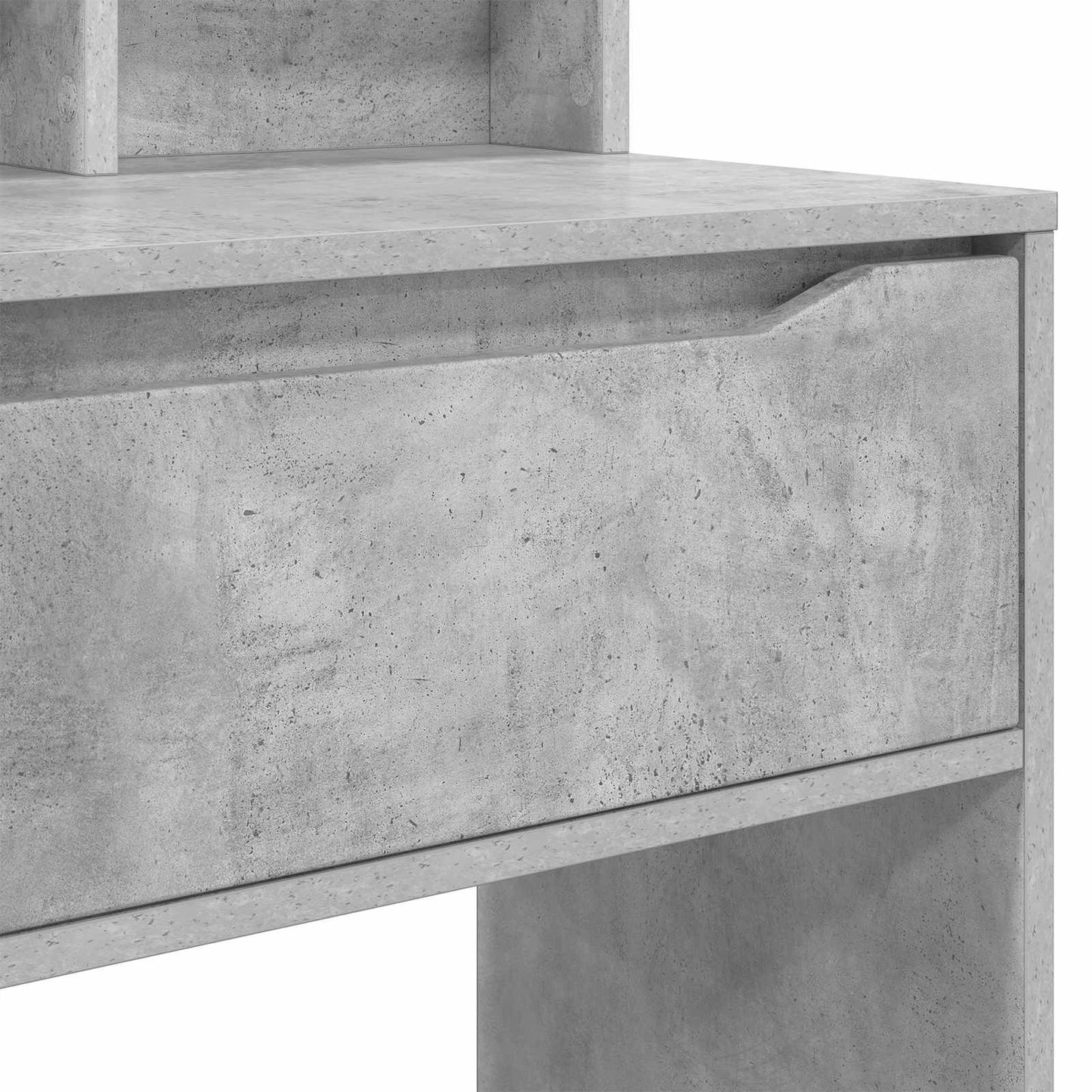 Toaletní Stolky Do Ložnice Betonově Šedá 80 X 39,6 X 135 Cm