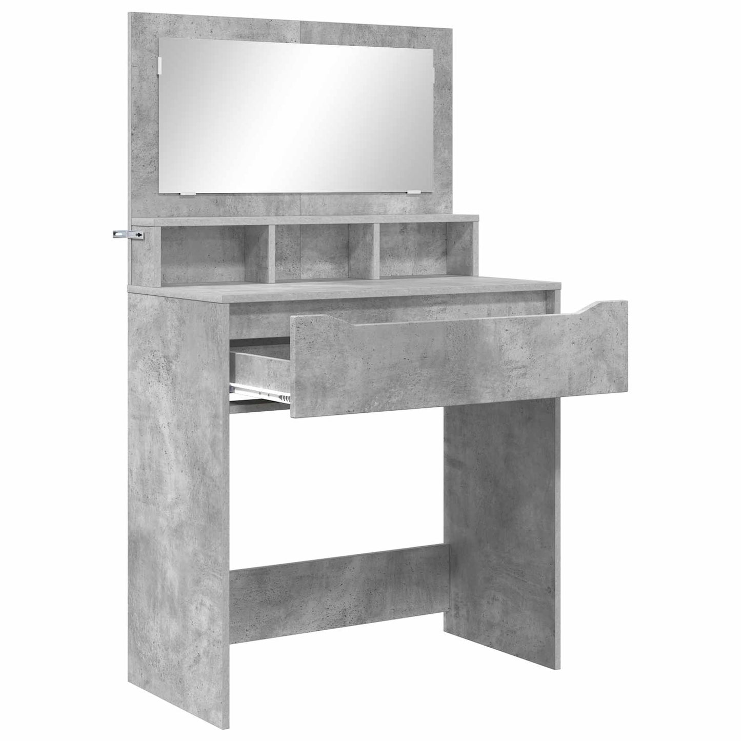 Toaletní Stolky Do Ložnice Betonově Šedá 80 X 39,6 X 135 Cm