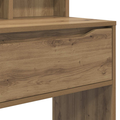 Toaletní Stolky Do Ložnice Artisanový Dub 80 X 39,6 X 135 Cm
