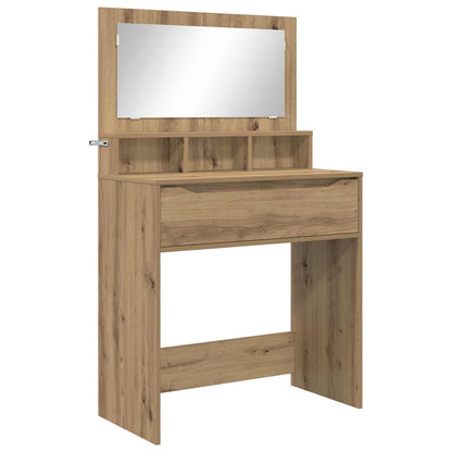 Toaletní Stolky Do Ložnice Artisanový Dub 80 X 39,6 X 135 Cm