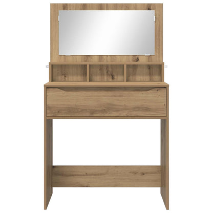 Toaletní Stolky Do Ložnice Artisanový Dub 80 X 39,6 X 135 Cm