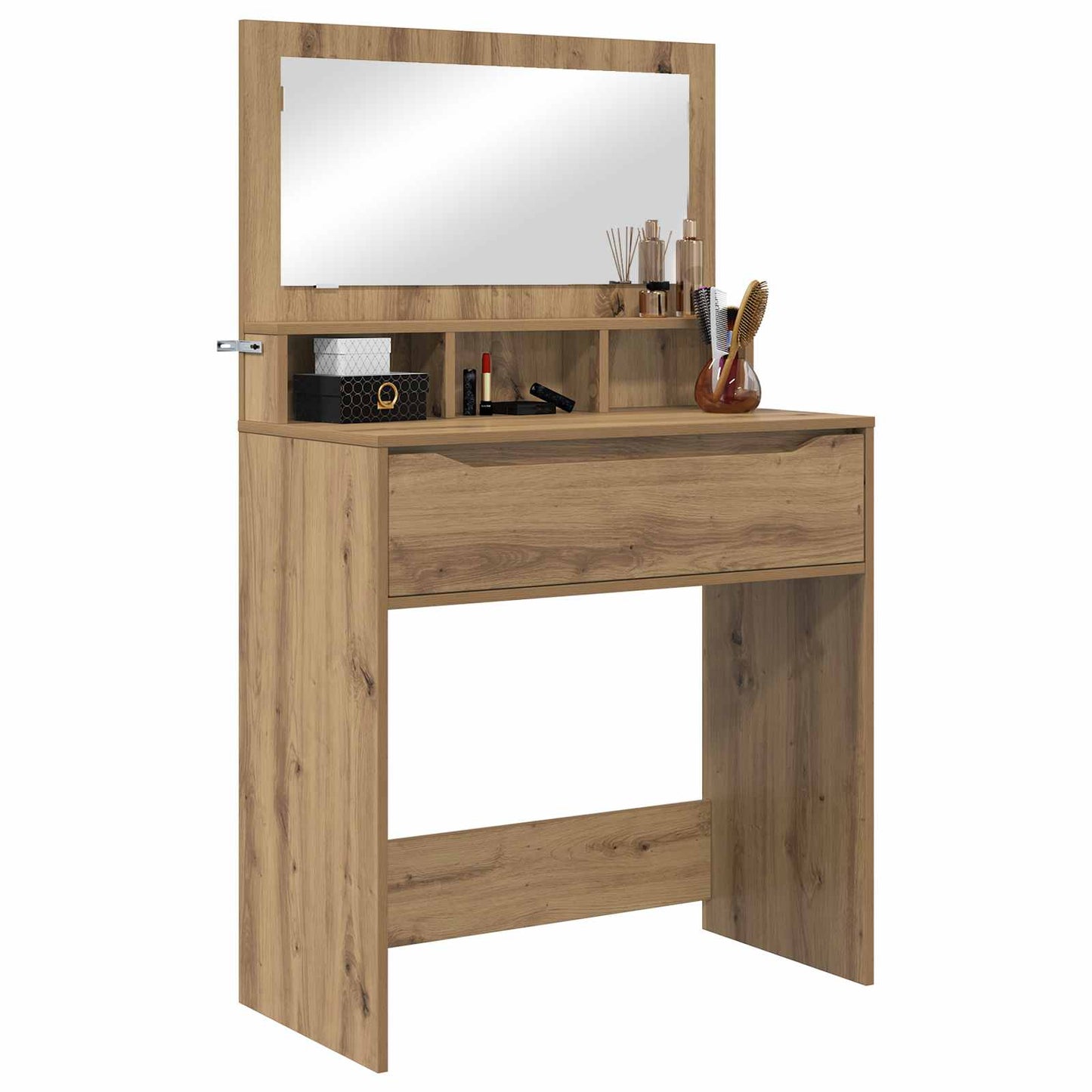 Toaletní Stolky Do Ložnice Artisanový Dub 80 X 39,6 X 135 Cm