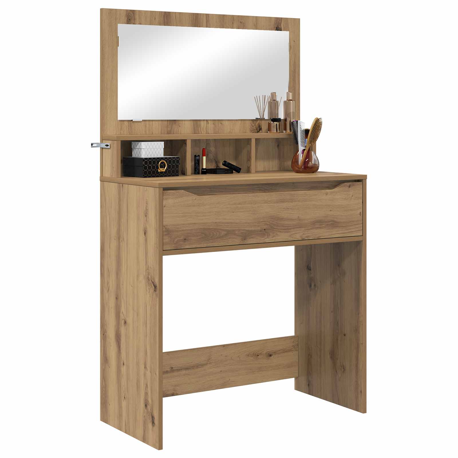 Toaletní Stolky Do Ložnice Artisanový Dub 80 X 39,6 X 135 Cm
