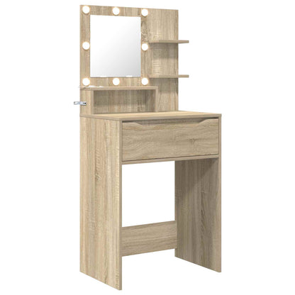 Toaletní Stolky Do Ložnice Sonoma Dub 80 X 39,6 X 135 Cm