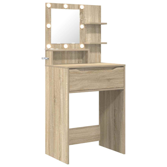 Toaletní Stolky Do Ložnice Sonoma Dub 80 X 39,6 X 135 Cm