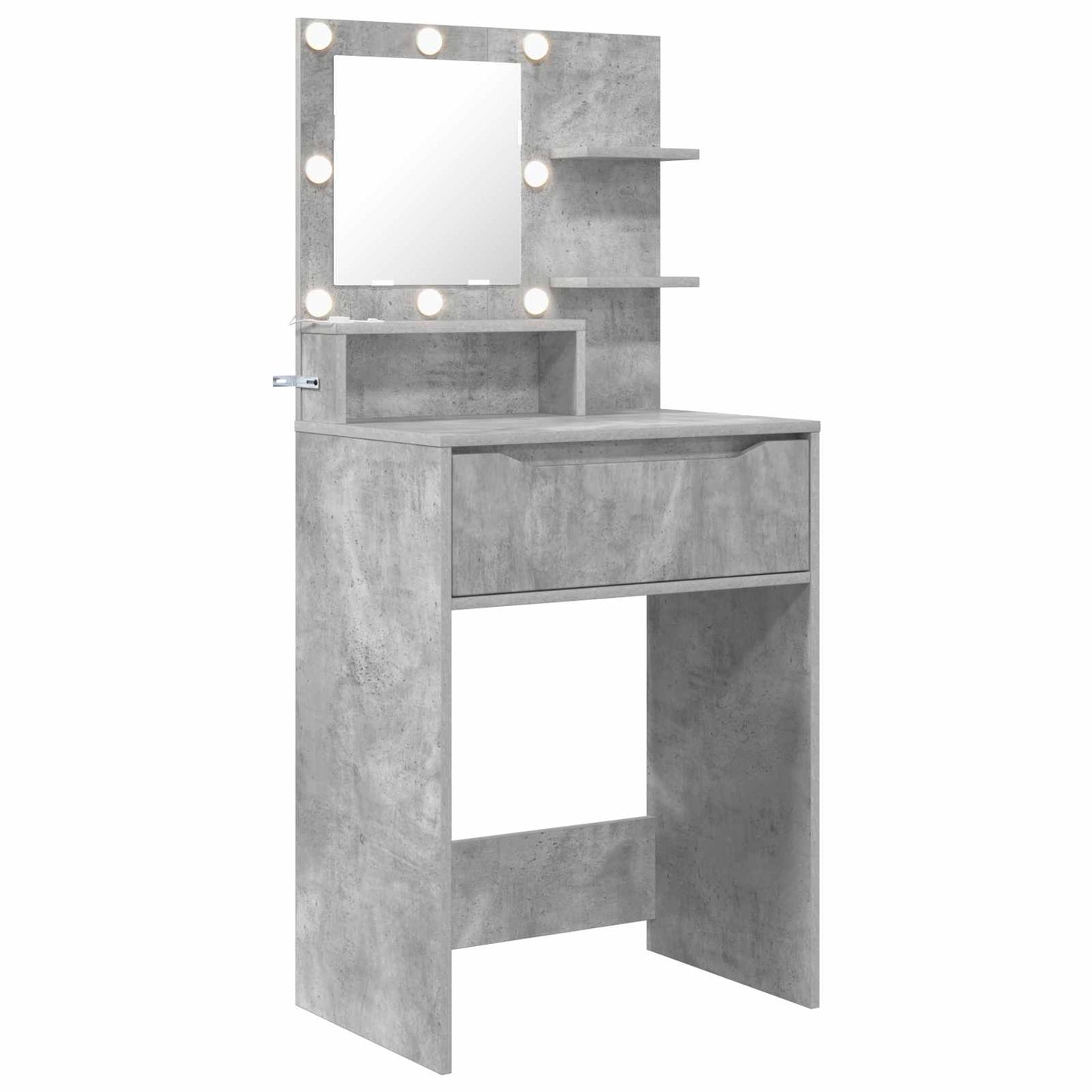 Toaletní Stolky Do Ložnice Betonově Šedá 80 X 39,6 X 135 Cm
