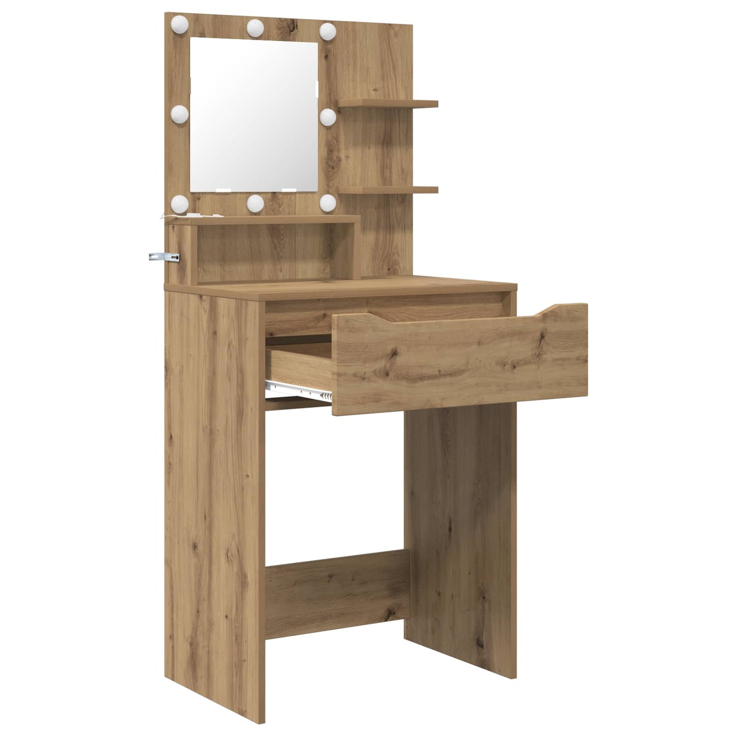Toaletní Stolky Do Ložnice Artisanový Dub 80 X 39,6 X 135 Cm