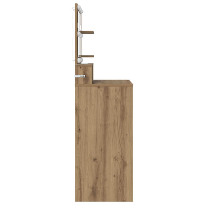 Toaletní Stolky Do Ložnice Artisanový Dub 80 X 39,6 X 135 Cm