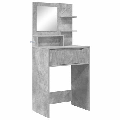 Toaletní Stolky Do Ložnice Betonově Šedá 80 X 39,6 X 135 Cm