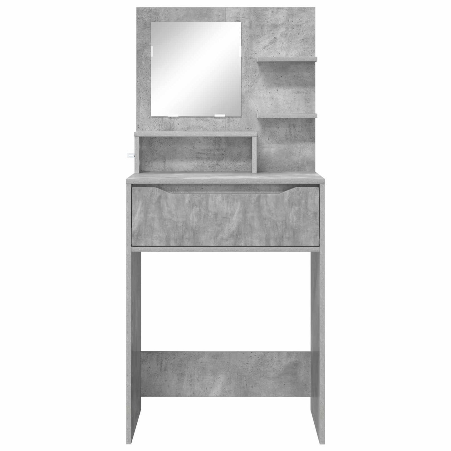 Toaletní Stolky Do Ložnice Betonově Šedá 80 X 39,6 X 135 Cm