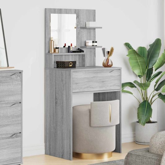 Toaletní Stolky Do Ložnice Šedá Sonoma 80 X 39,6 X 135 Cm