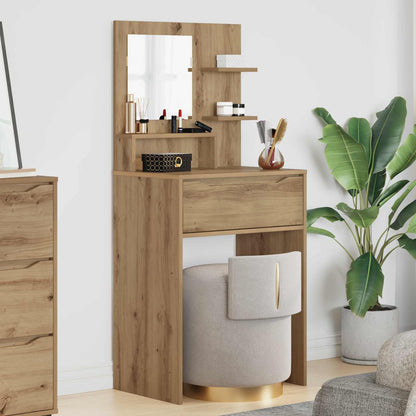 Toaletní Stolky Do Ložnice Artisanový Dub 80 X 39,6 X 135 Cm