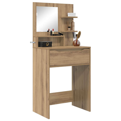 Toaletní Stolky Do Ložnice Artisanový Dub 80 X 39,6 X 135 Cm