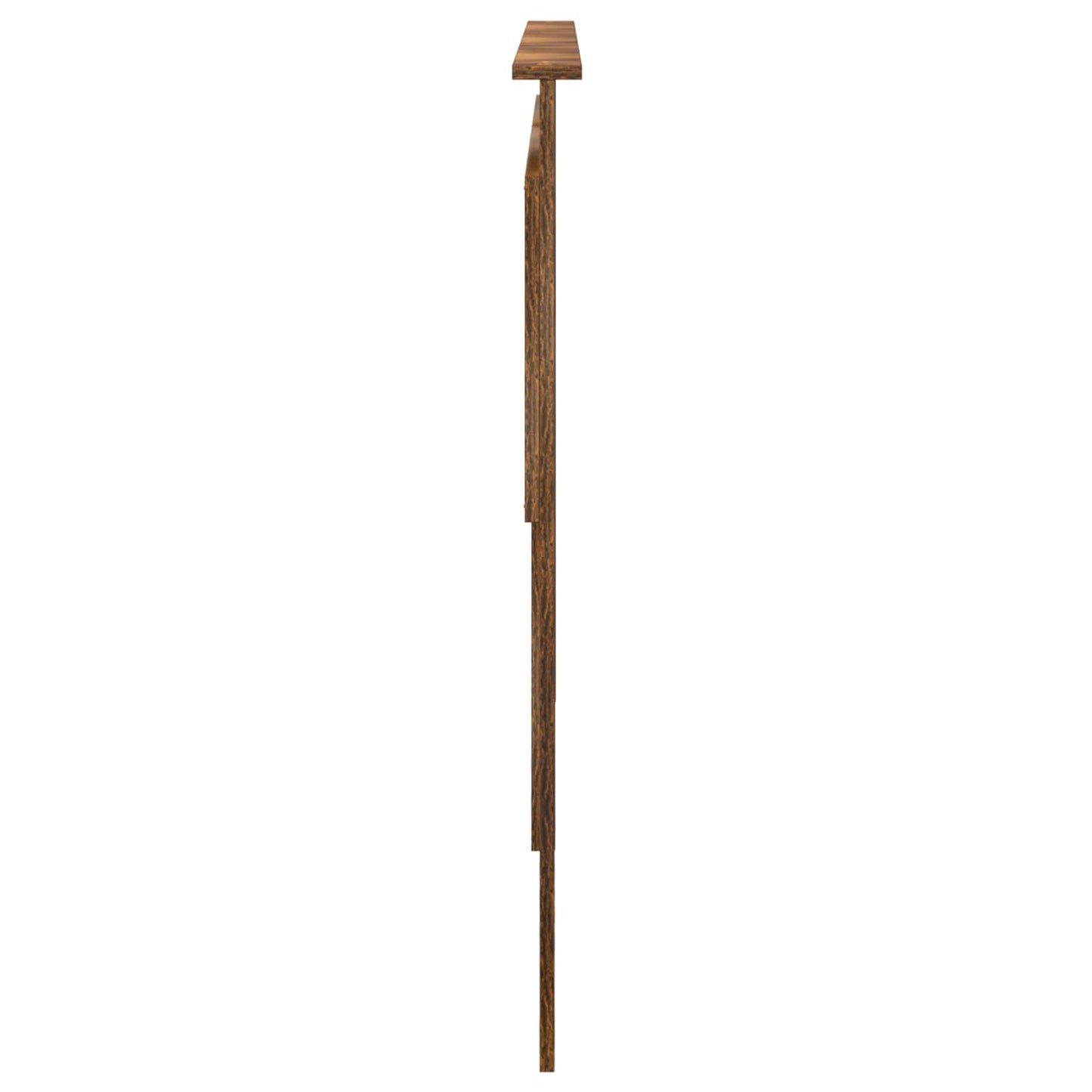 Čelo Postele Kouřový Dub Kompozitní Dřevo