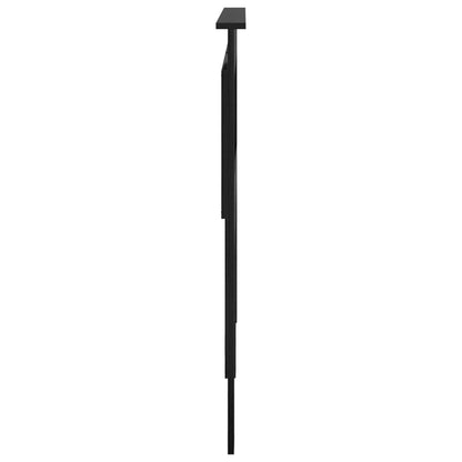 Čelo Postele Černý Dub Kompozitní Dřevo