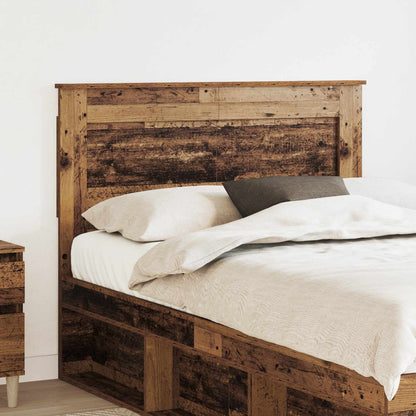 Čelo Postele Staré Dřevo Kompozitní Dřevo