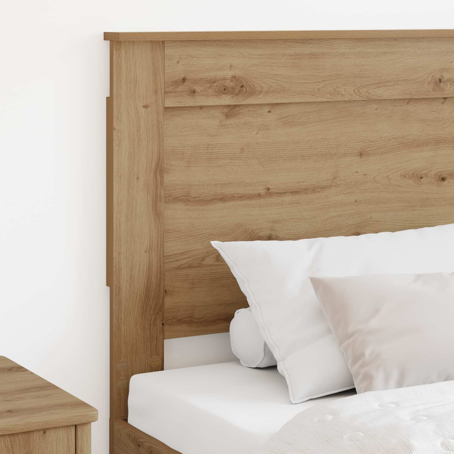 Čelo Postele Artisanový Dub Kompozitní Dřevo