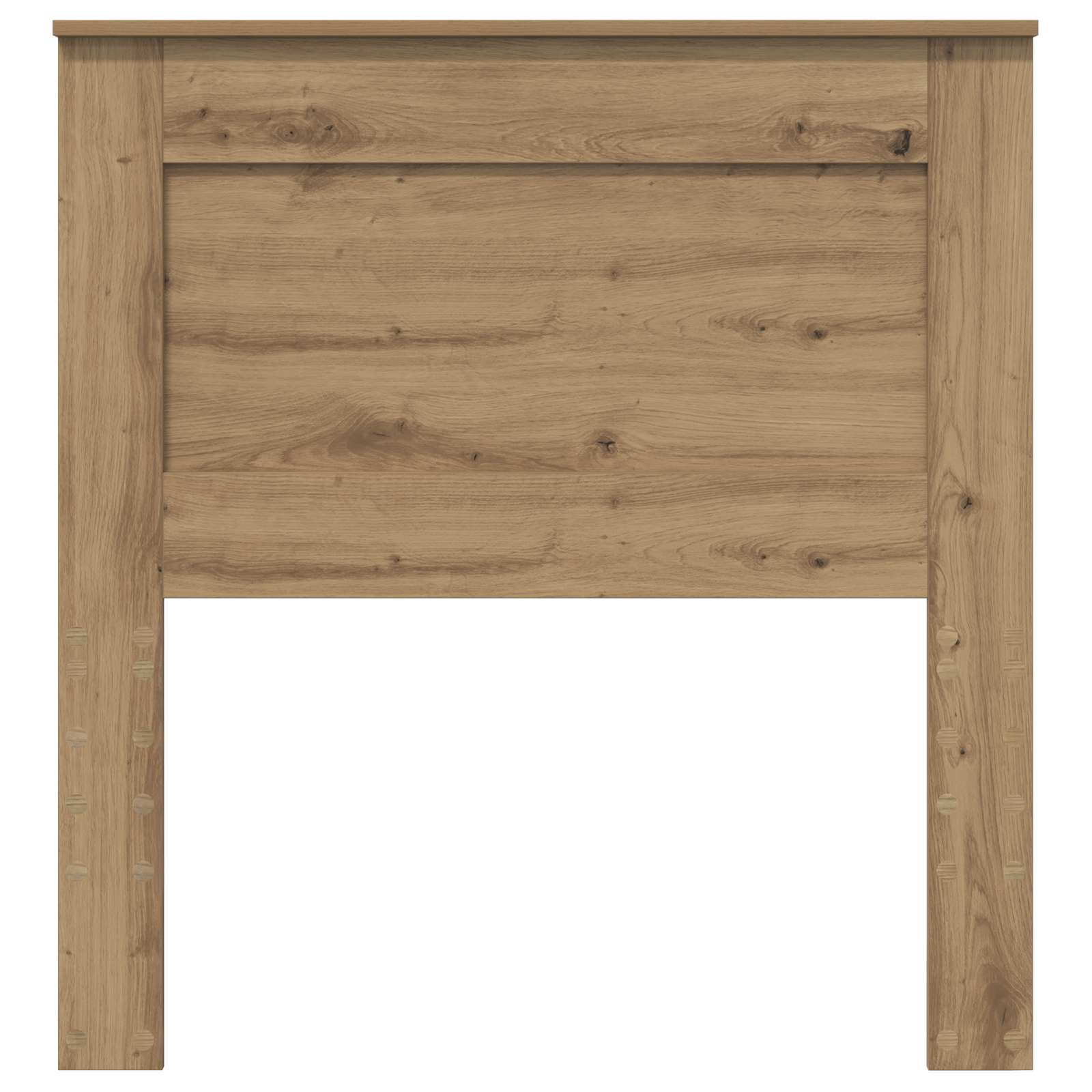 Čelo Postele Artisanový Dub Kompozitní Dřevo