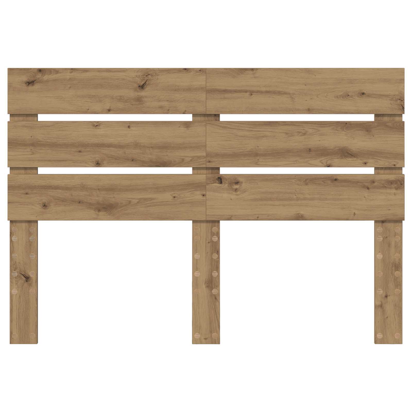 Čelo Postele Artisanový Dub Kompozitní Dřevo