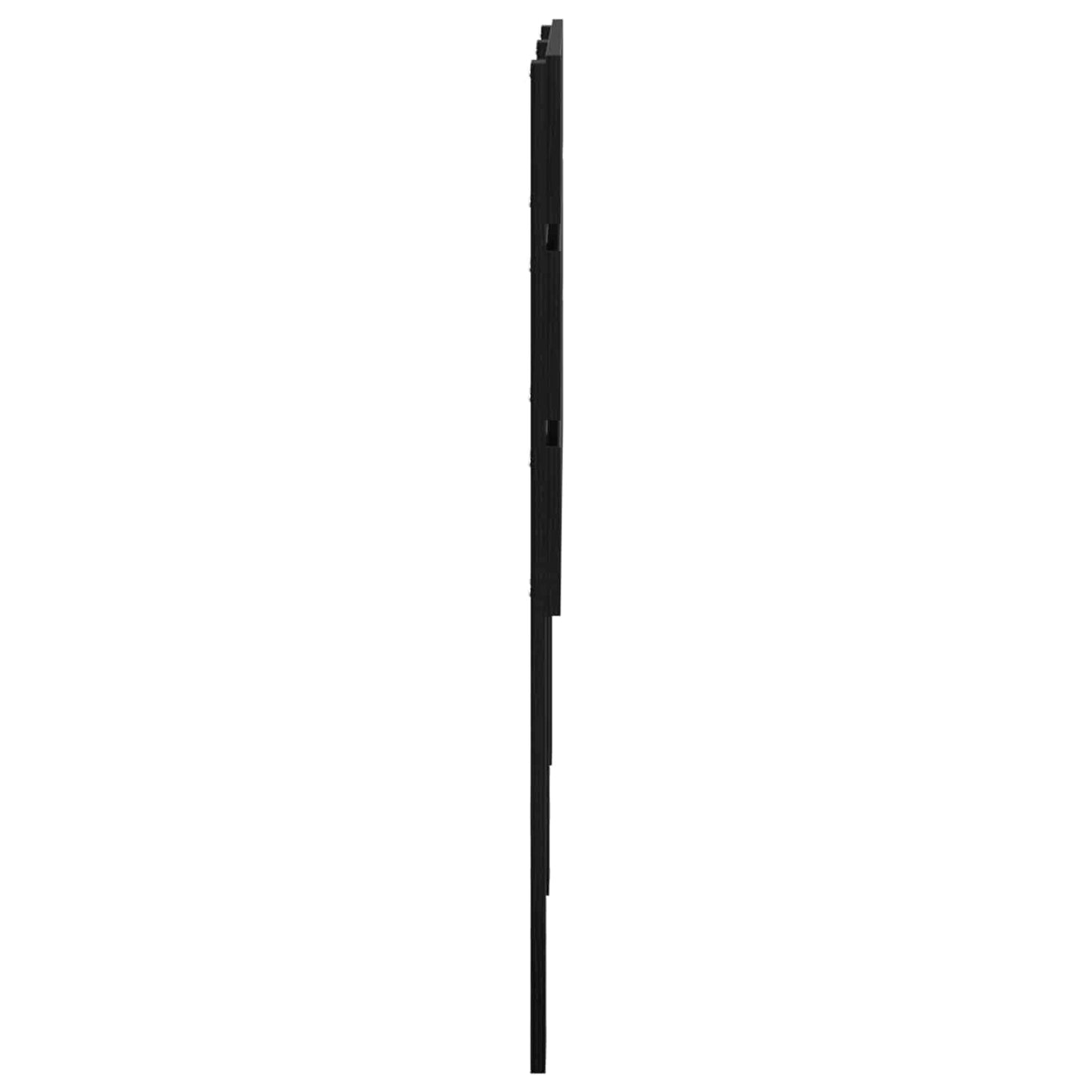 Čelo Postele Černý Dub Kompozitní Dřevo