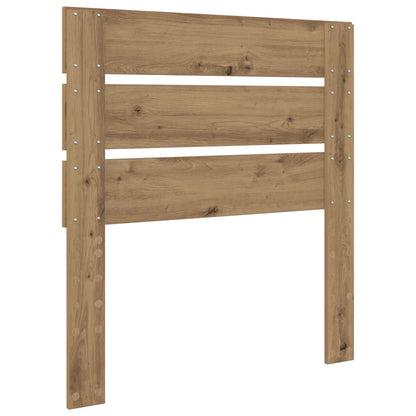 Čelo Postele Artisanový Dub Kompozitní Dřevo