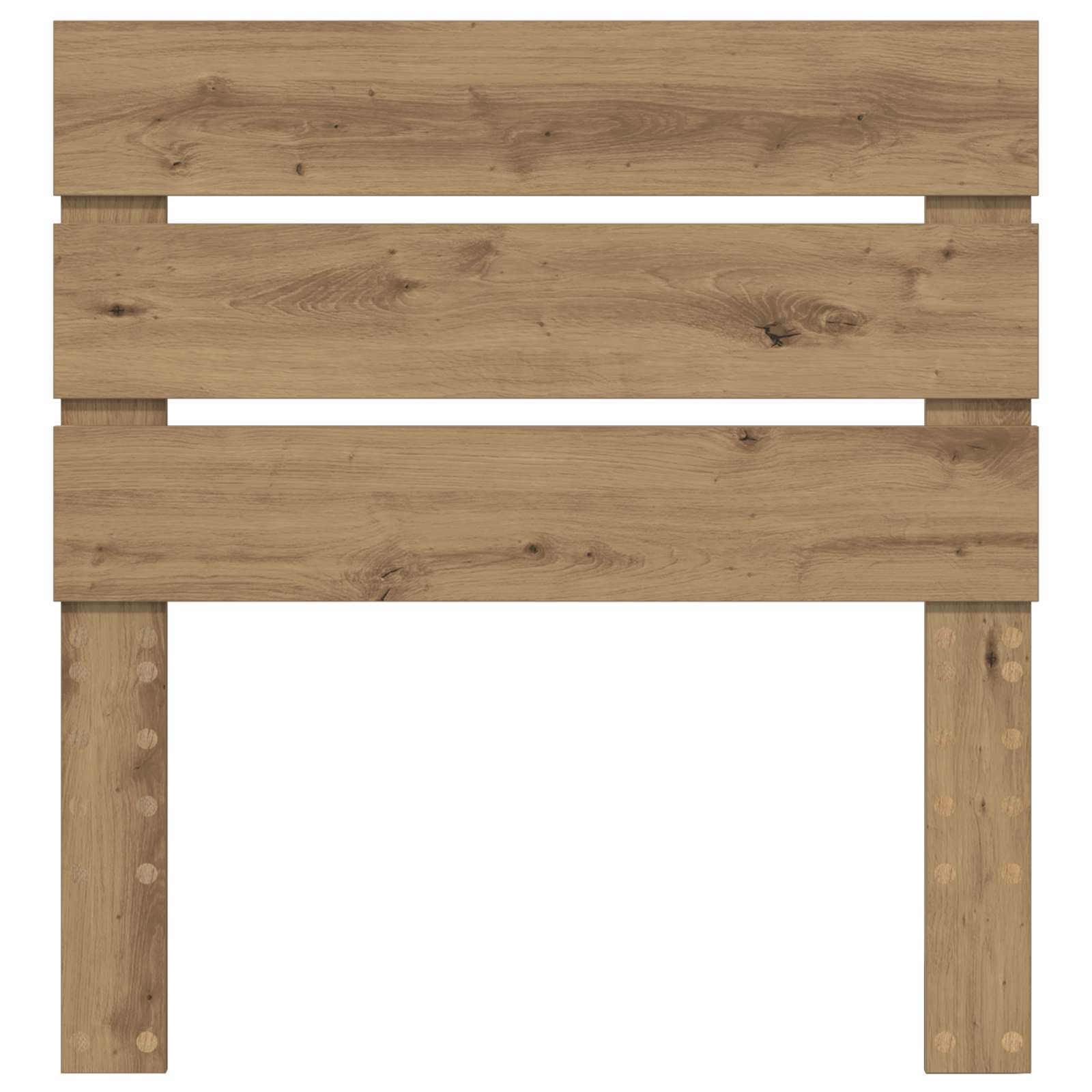 Čelo Postele Artisanový Dub Kompozitní Dřevo