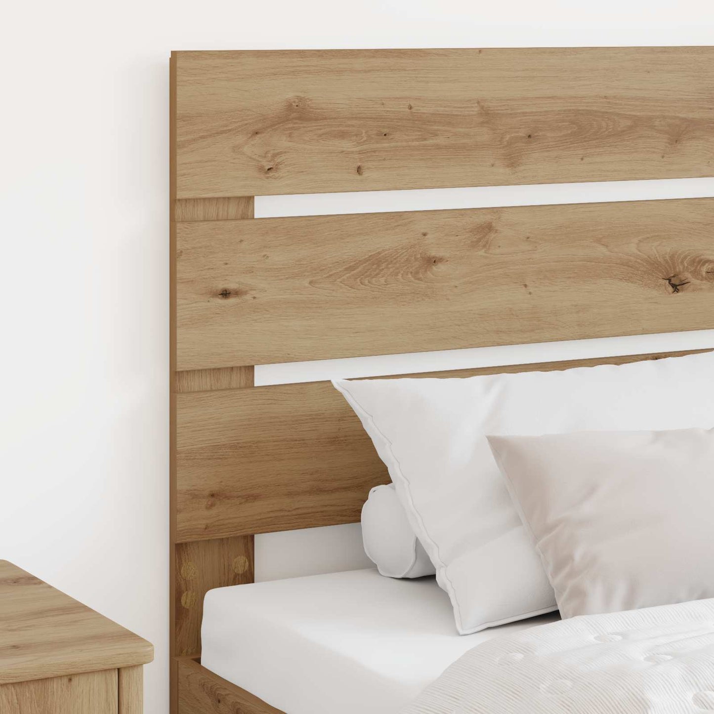 Čelo Postele Artisanový Dub Kompozitní Dřevo