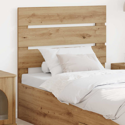 Čelo Postele Artisanový Dub Kompozitní Dřevo