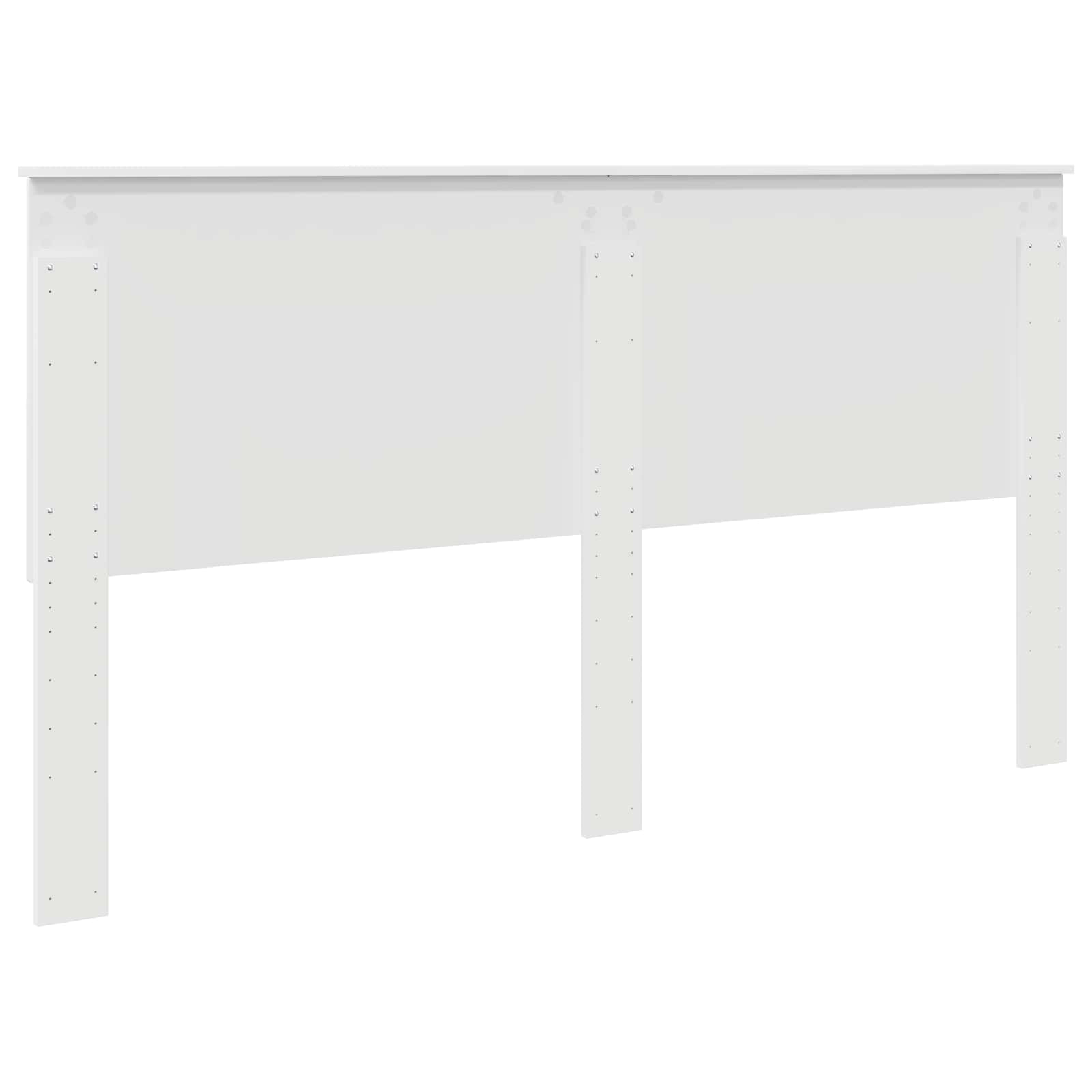 Čelo Postele Bílý 100 Cm Dřevěný Materiál
