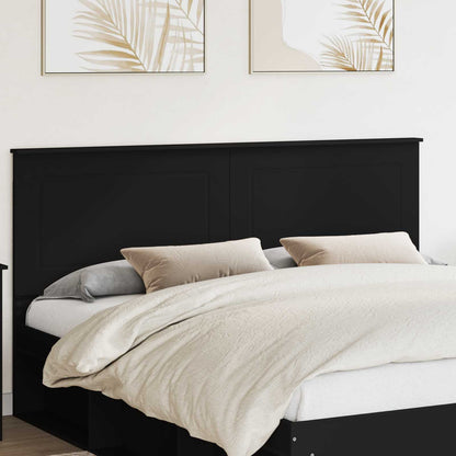 Čelo Postele Černý Dub 100 Cm Dřevěný Materiál