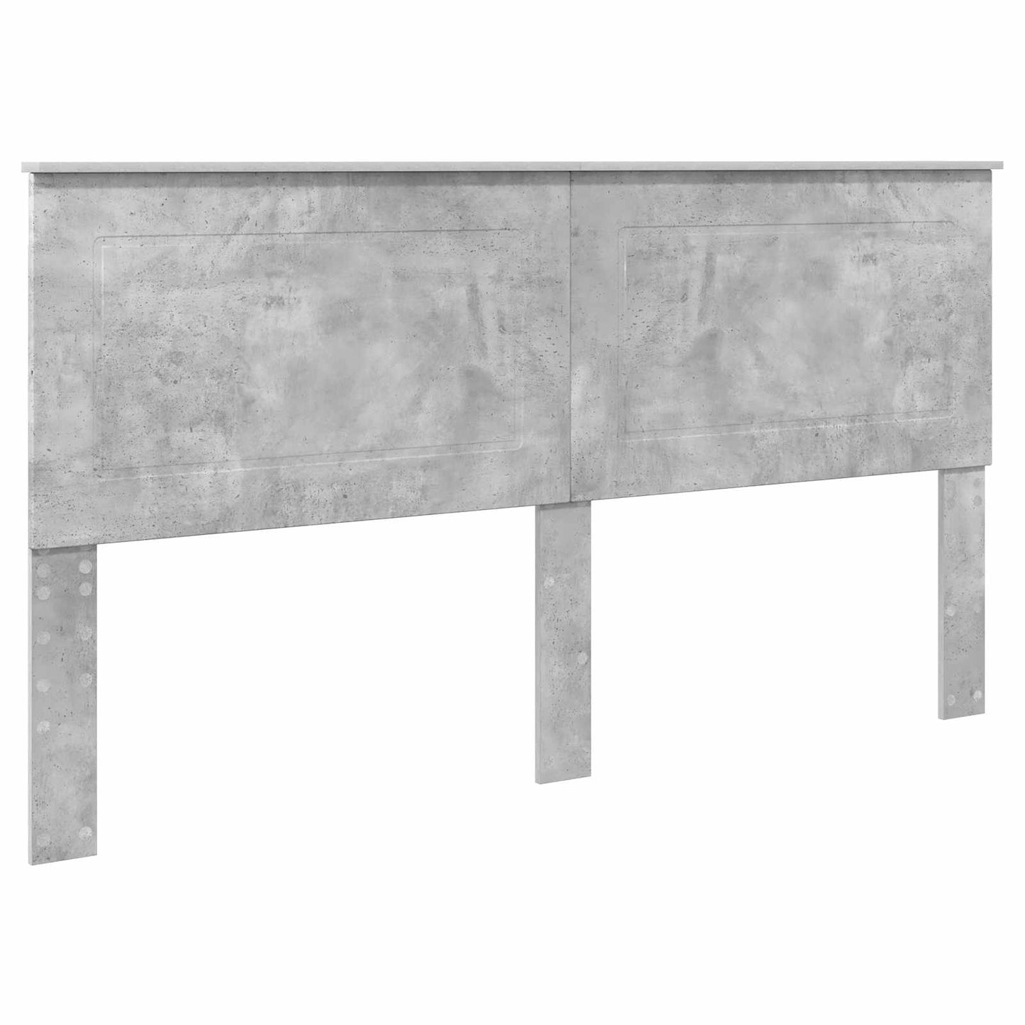 Čelo Postele Betonově Šedá 100 Cm Dřevěný Materiál