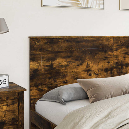 Čelo Postele Uzený Dub 100 Cm Dřevěný Materiál