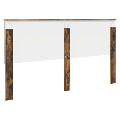 Čelo Postele Uzený Dub 100 Cm Dřevěný Materiál
