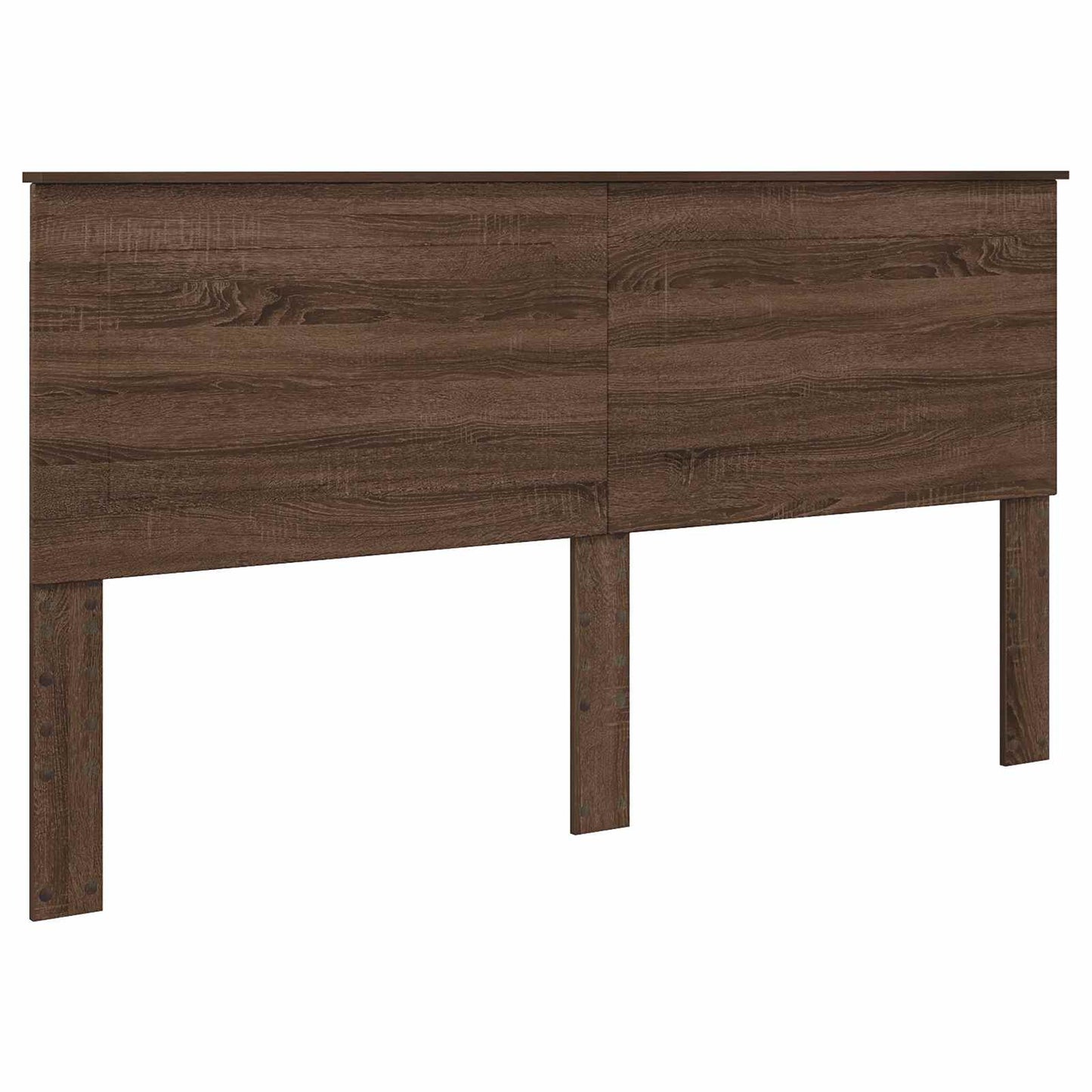 Čelo Postele Hnědý Dub 100 Cm Dřevěný Materiál