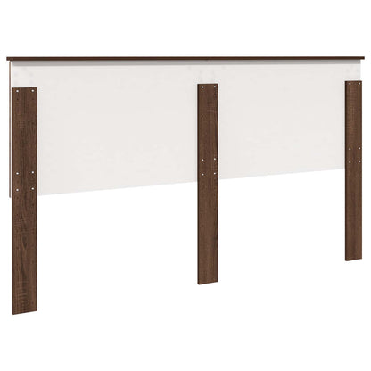 Čelo Postele Hnědý Dub 100 Cm Dřevěný Materiál