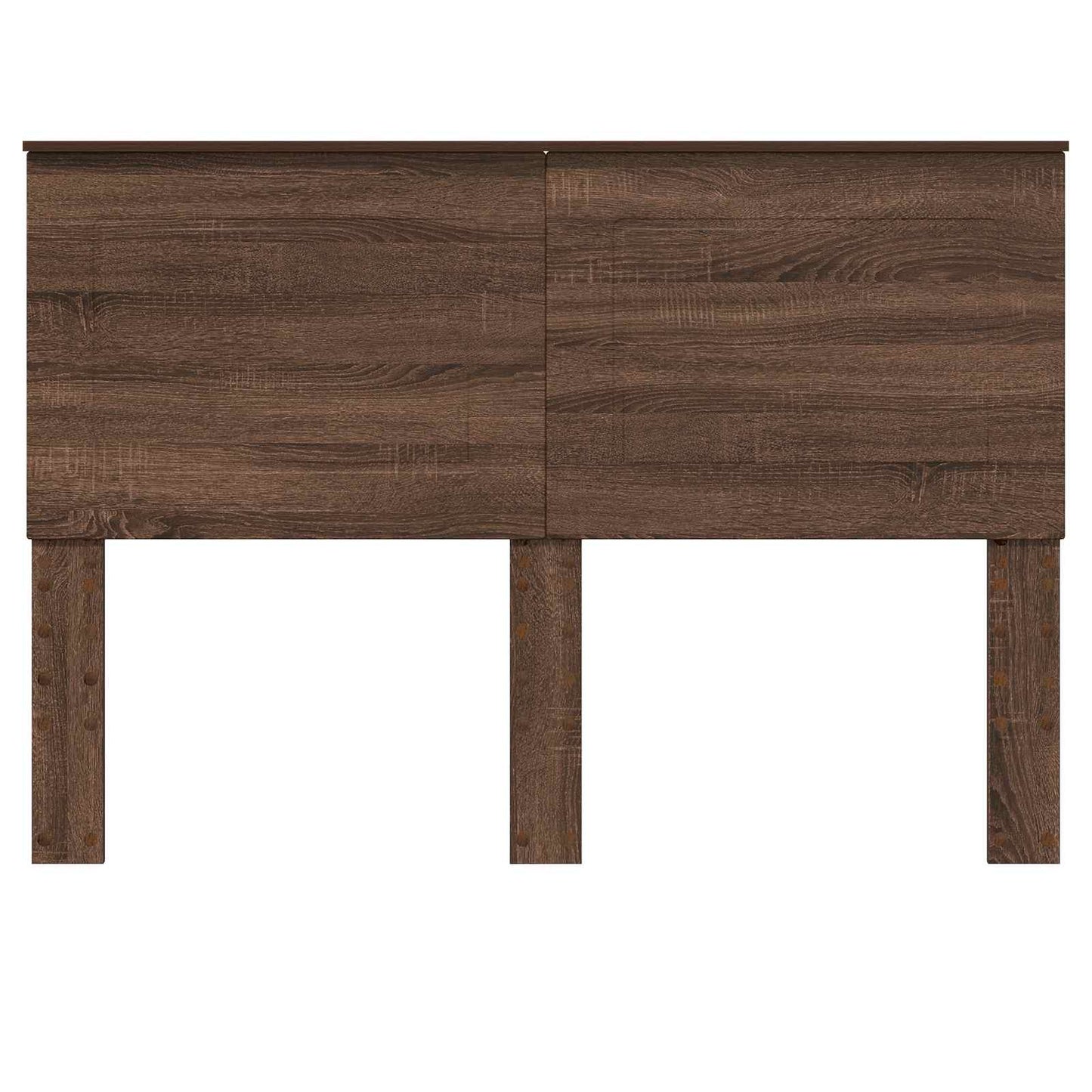 Čelo Postele Hnědý Dub 100 Cm Dřevěný Materiál