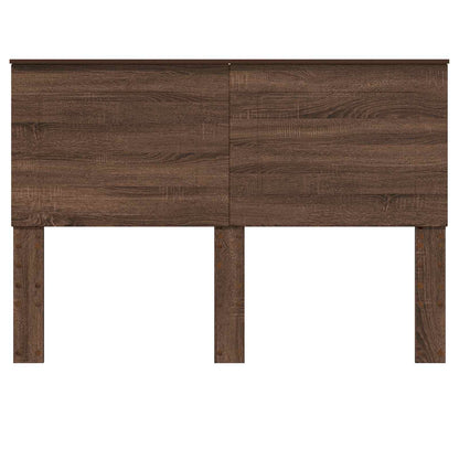 Čelo Postele Hnědý Dub 100 Cm Dřevěný Materiál
