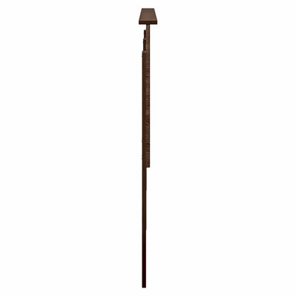 Čelo Postele Hnědý Dub 100 Cm Dřevěný Materiál