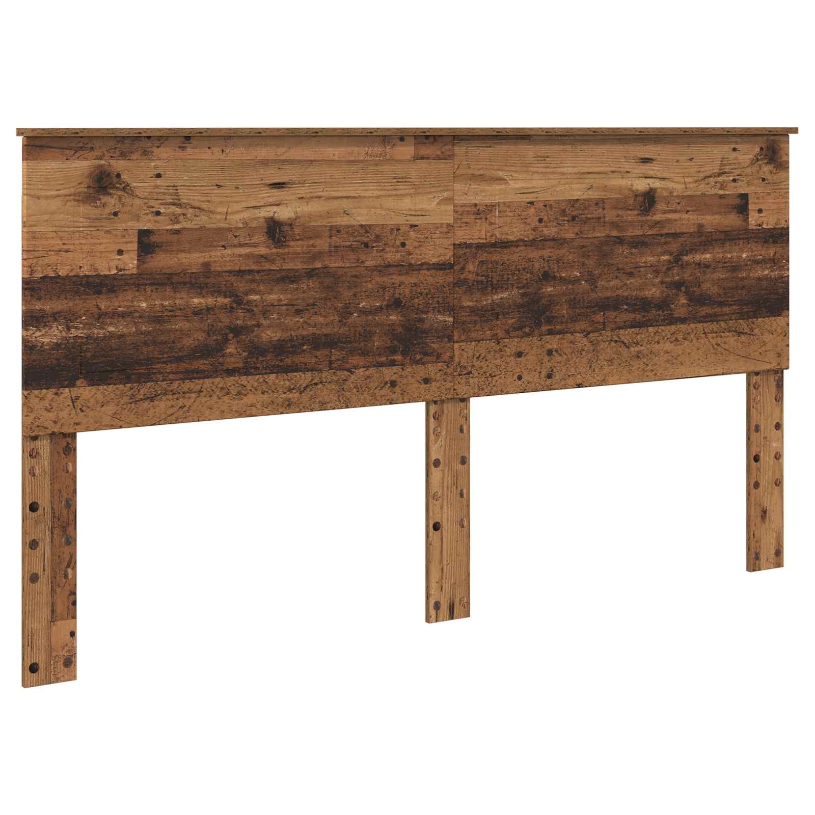 Čelo Postele Staré Dřevo 100 Cm Dřevěný Materiál