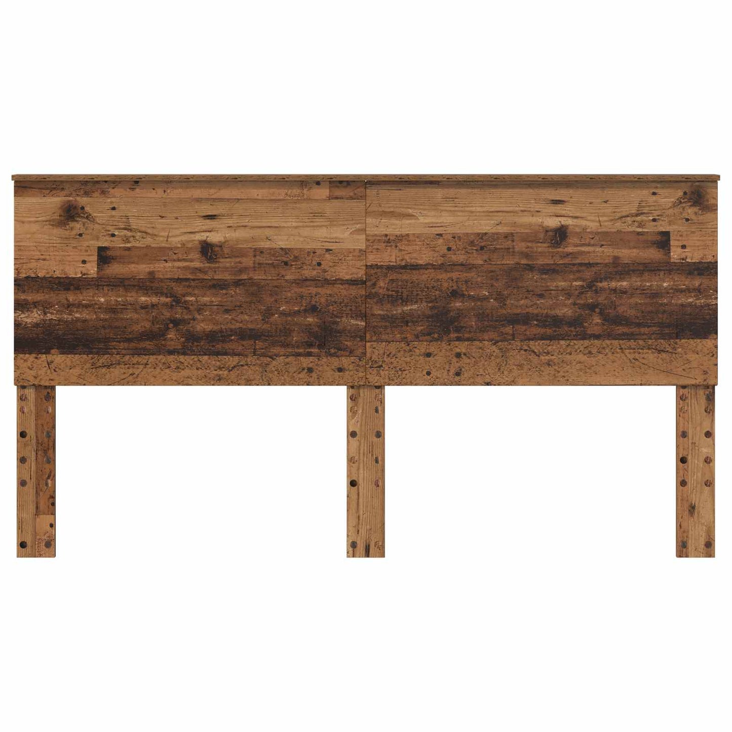 Čelo Postele Staré Dřevo 100 Cm Dřevěný Materiál