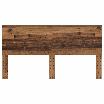 Čelo Postele Staré Dřevo 100 Cm Dřevěný Materiál