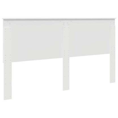 Čelo Postele Bílý 100 Cm Dřevěný Materiál