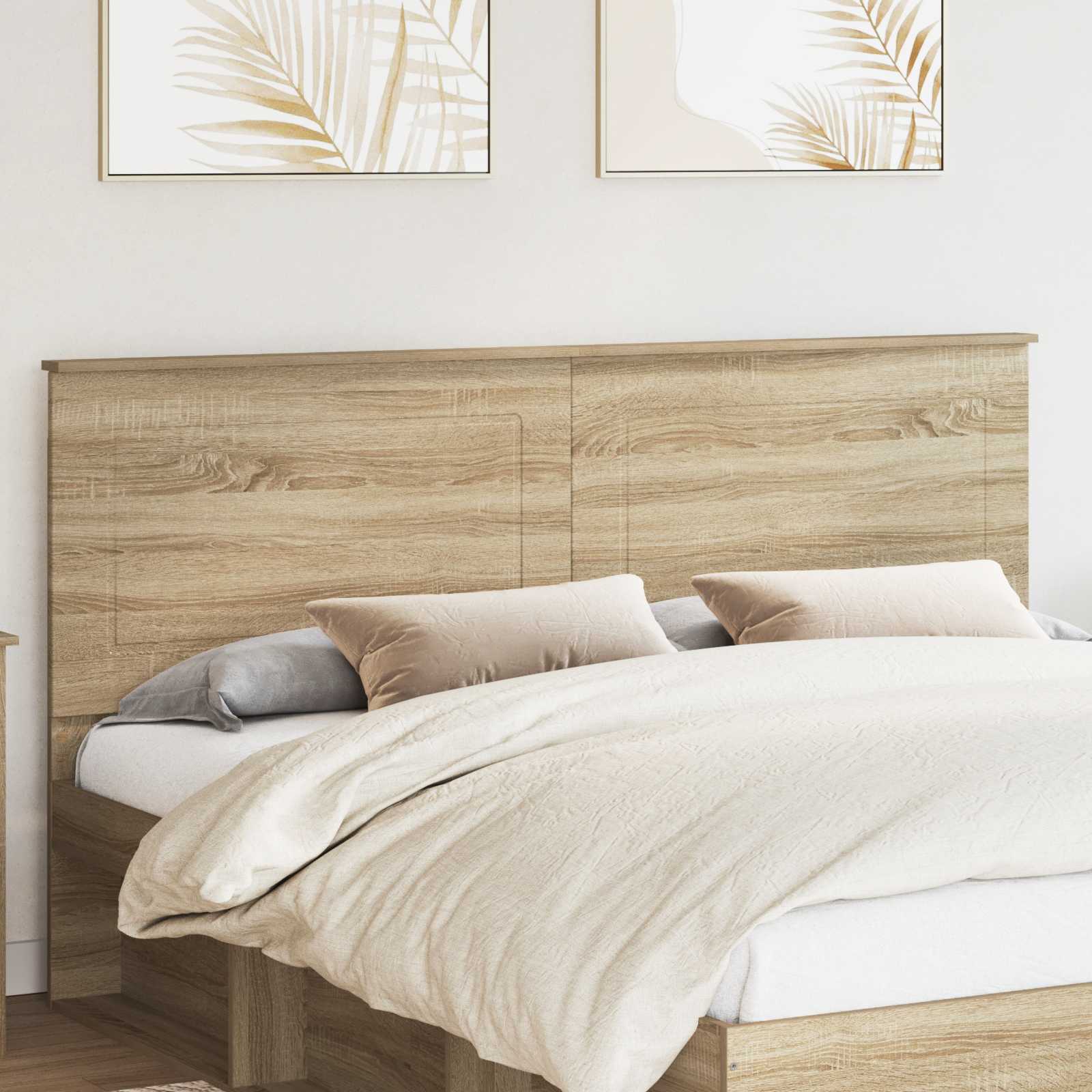 Čelo Postele Sonoma Dub 100 Cm Dřevěný Materiál