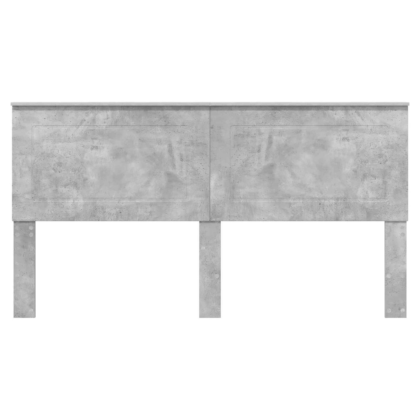 Čelo Postele Betonově Šedá 100 Cm Dřevěný Materiál