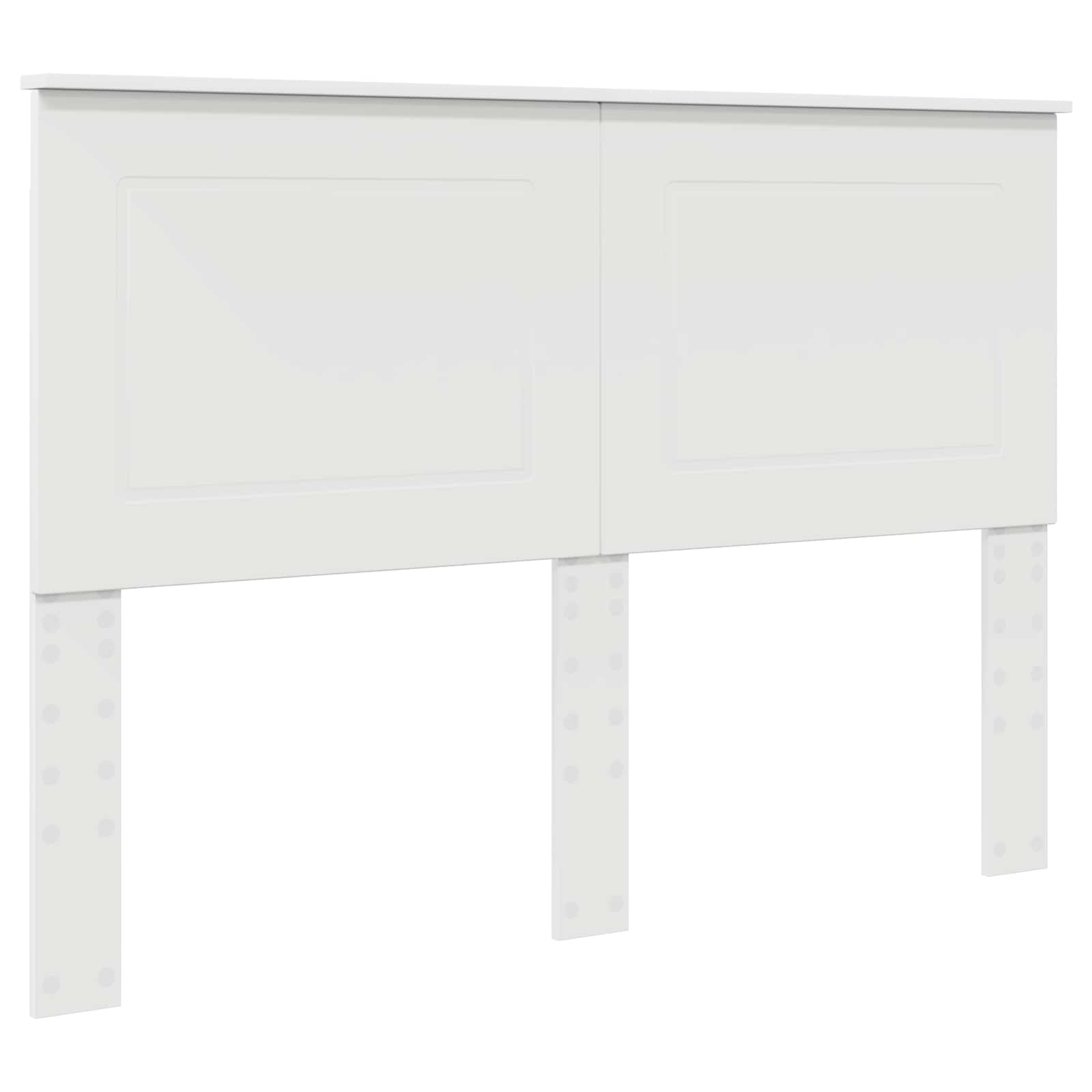 Čelo Postele Bílý 100 Cm Dřevěný Materiál