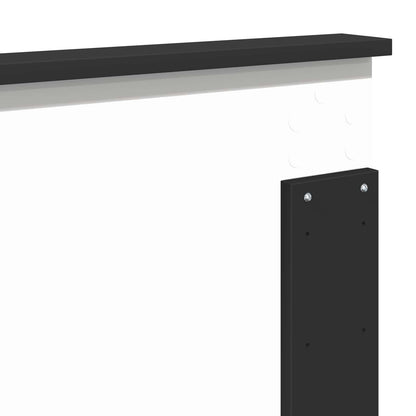 Čelo Postele Černý Dub 100 Cm Dřevěný Materiál